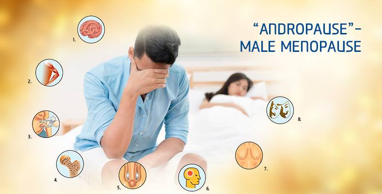 Andropause or “Male Menopause” - 20 Symptoms that Every Man Should Know